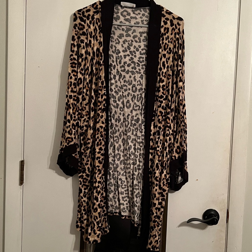 Cheetah Kimono